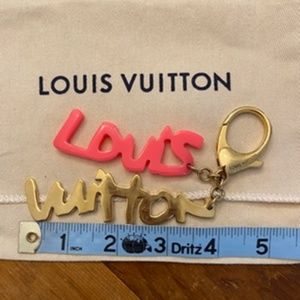 LV Stephen Sprouse Graffiti bag charm